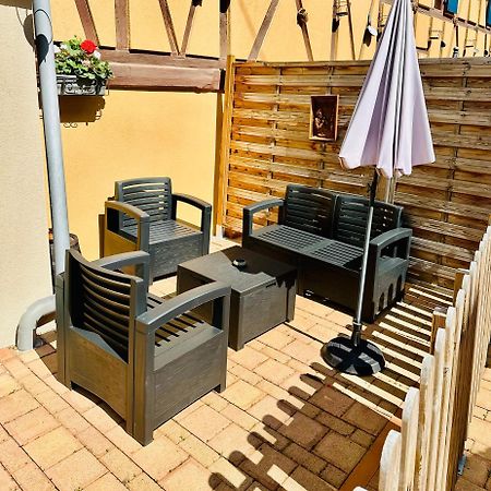 Coeur D'Alsace Colmar Vignobles Ouest Avec Terrasses Villa Wintzenheim Exteriör bild